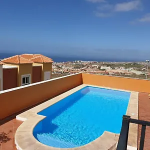  Сasa de vacaciones Roque Del Conde With Private Pool, Terrace With Fantastic Sea Views, Wifi, Garden, Garage España